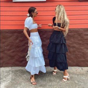 Onia x WeWoreWhat Paloma Maxi Skirt